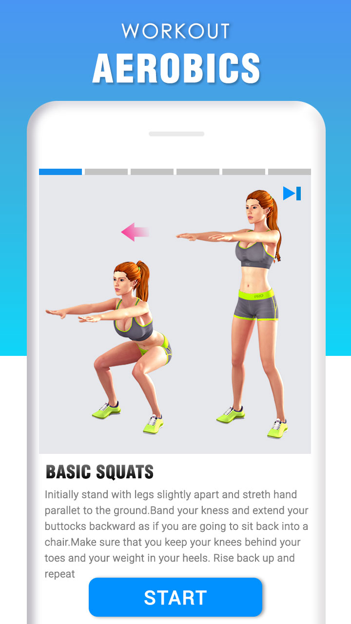 اسکرین شات 6 برنامه Aerobics Workout – Weight Loss