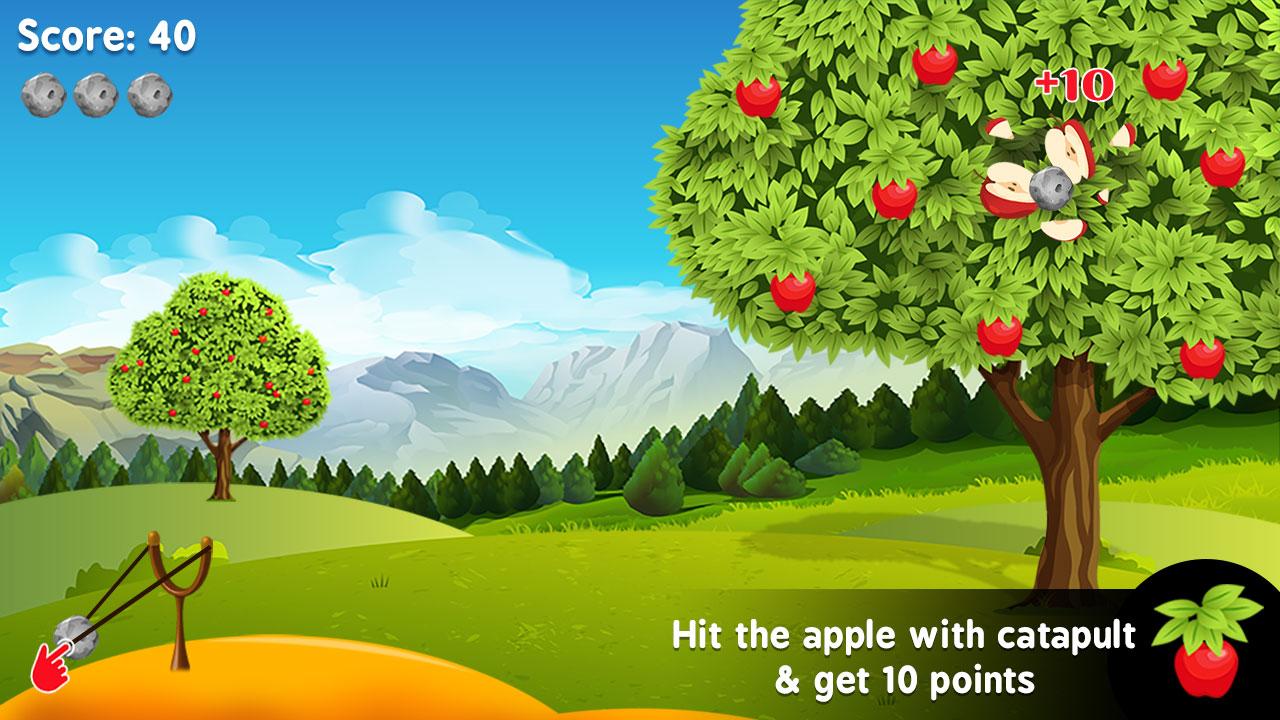 اسکرین شات 1 بازی Apple Shooter:Slingshot Games