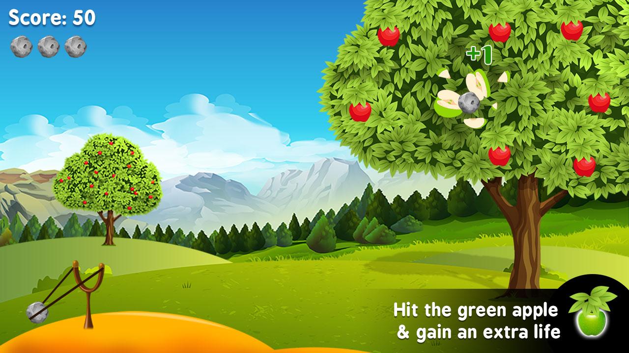 اسکرین شات 3 بازی Apple Shooter:Slingshot Games