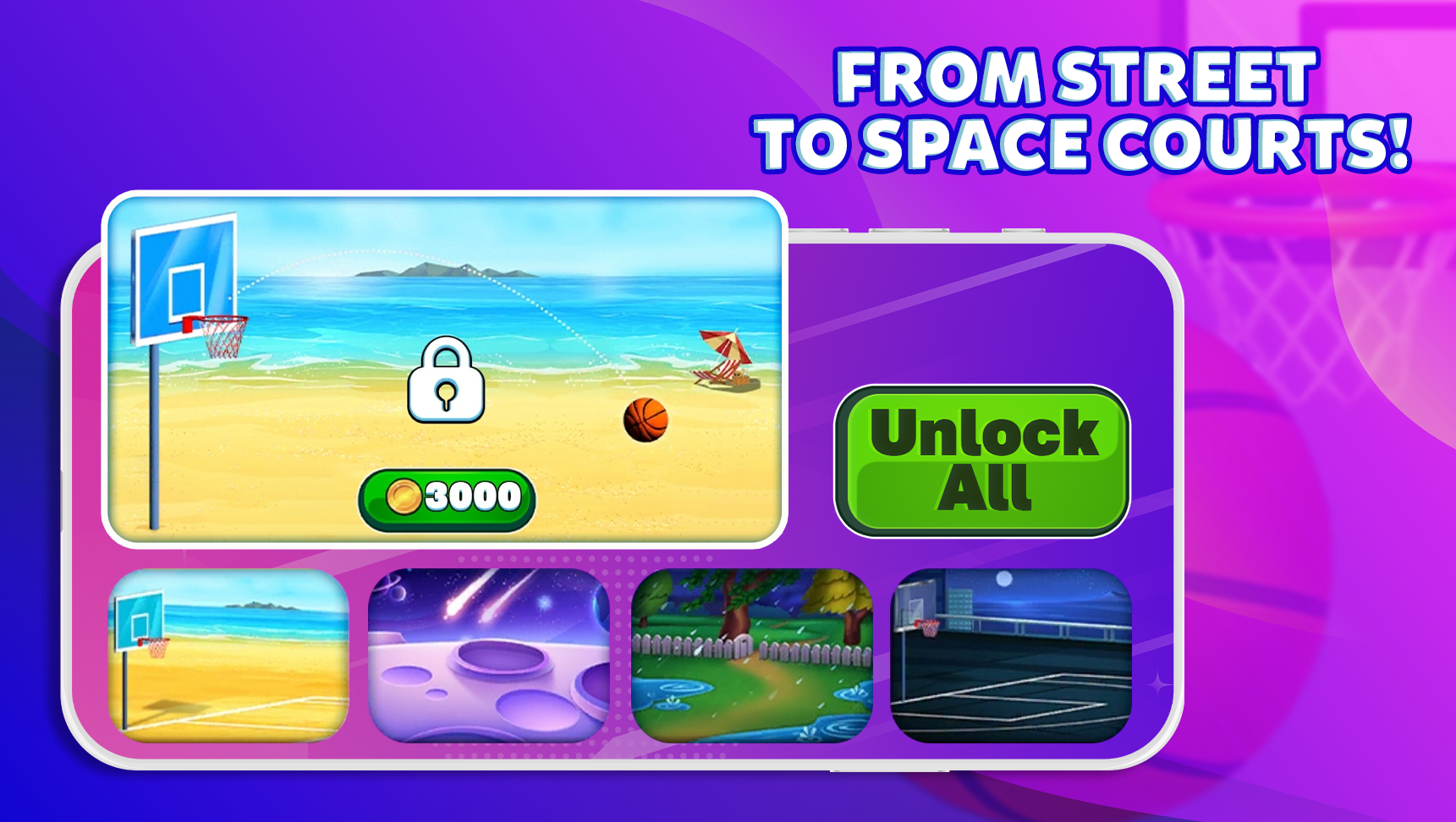 اسکرین شات 6 بازی Basketball Shooting