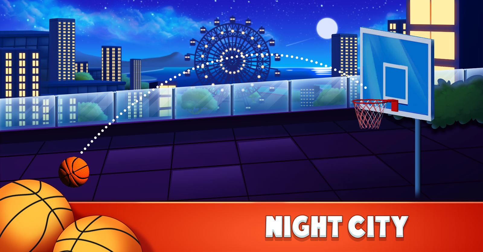 اسکرین شات 4 بازی Basketball Shooting