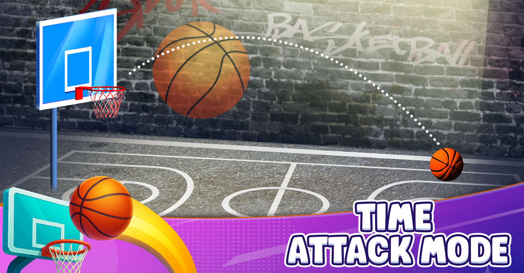 اسکرین شات 3 بازی Basketball Shooting