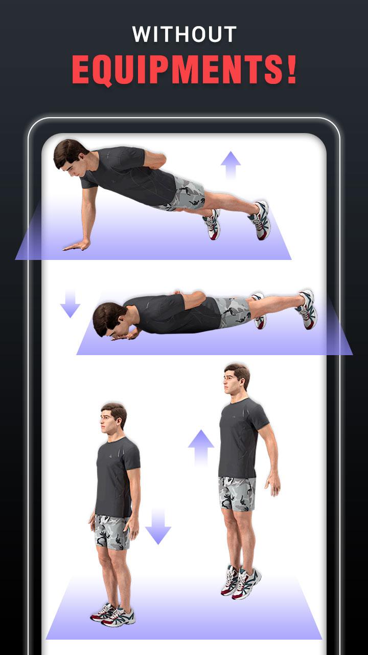 اسکرین شات 5 برنامه Chest Workouts for Men at Home
