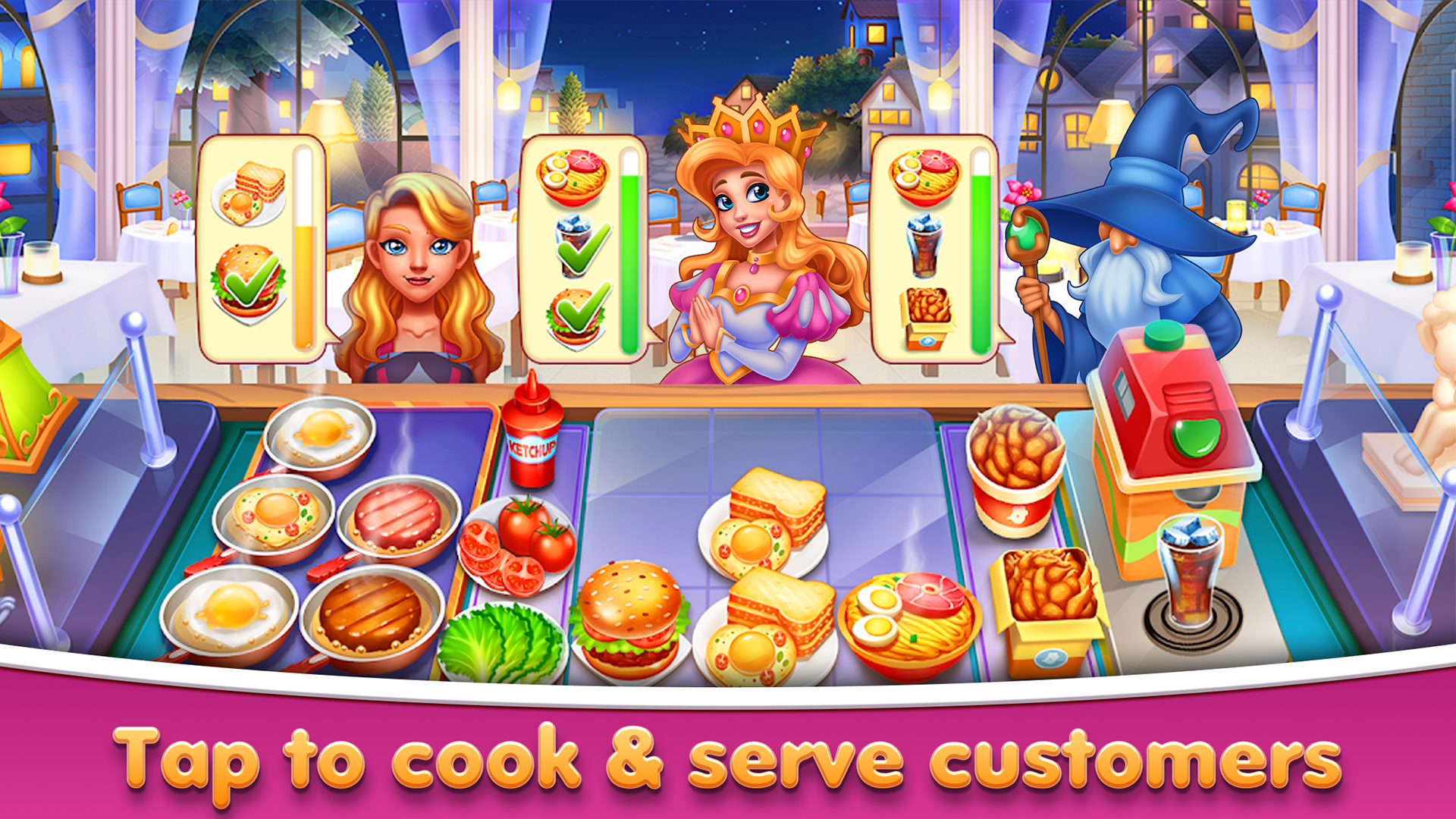 اسکرین شات 1 بازی Cooking Fest : Cooking Games