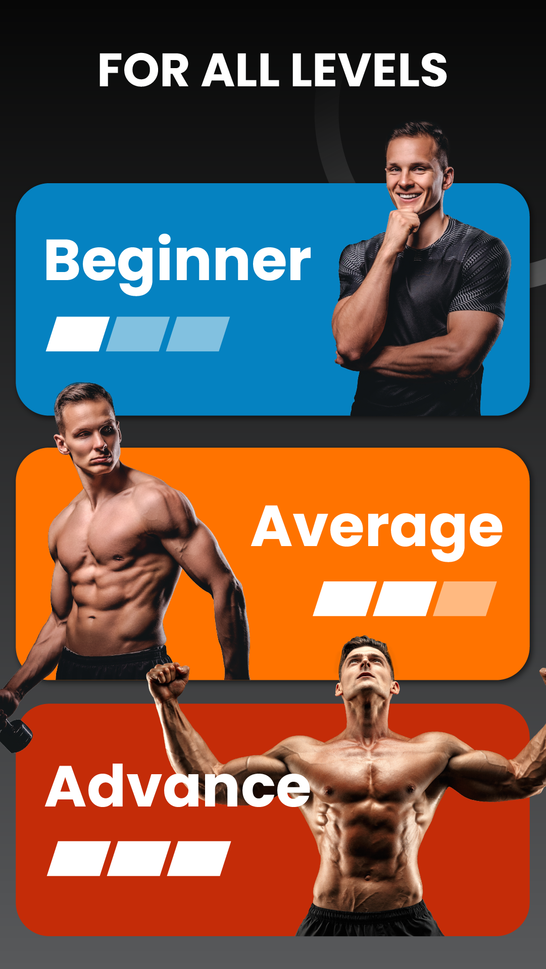 اسکرین شات 3 برنامه Men Workout at Home: Full Body