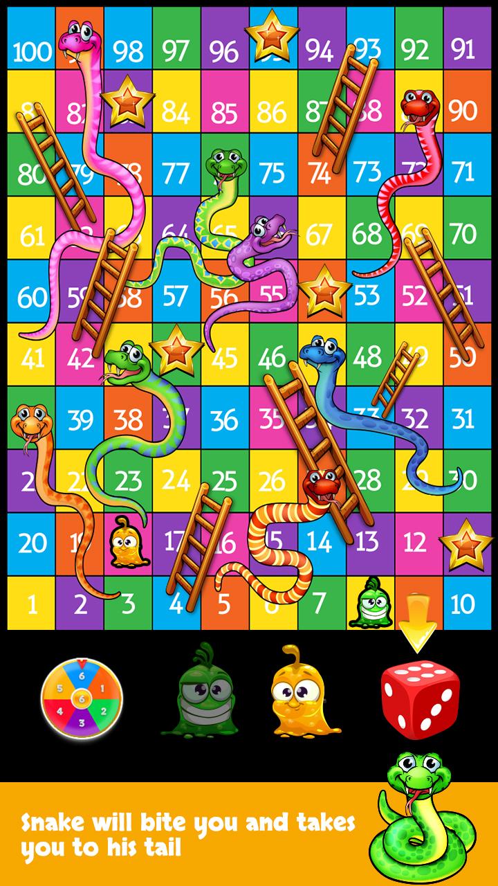 اسکرین شات 1 بازی Snakes and Ladders - Dice Game