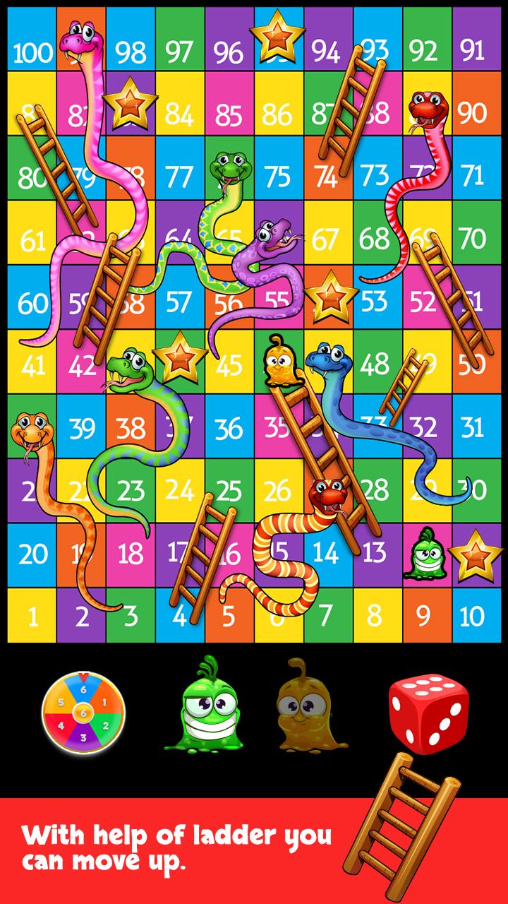 اسکرین شات 2 بازی Snakes and Ladders - Dice Game