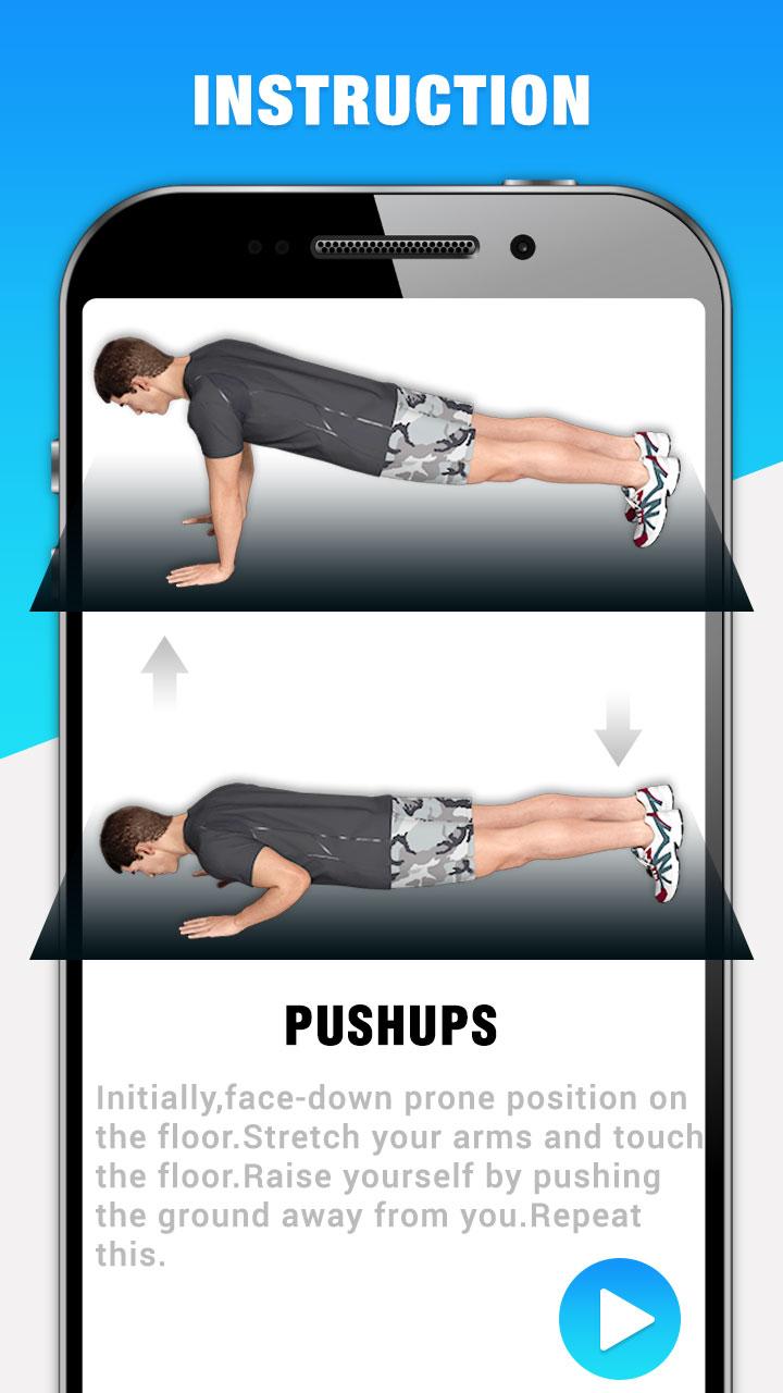 اسکرین شات 5 برنامه Weight Loss - Workout For Men