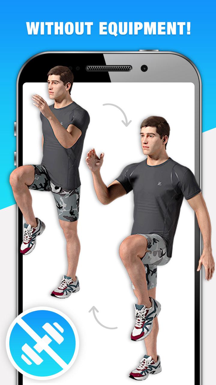 اسکرین شات 4 برنامه Weight Loss - Workout For Men