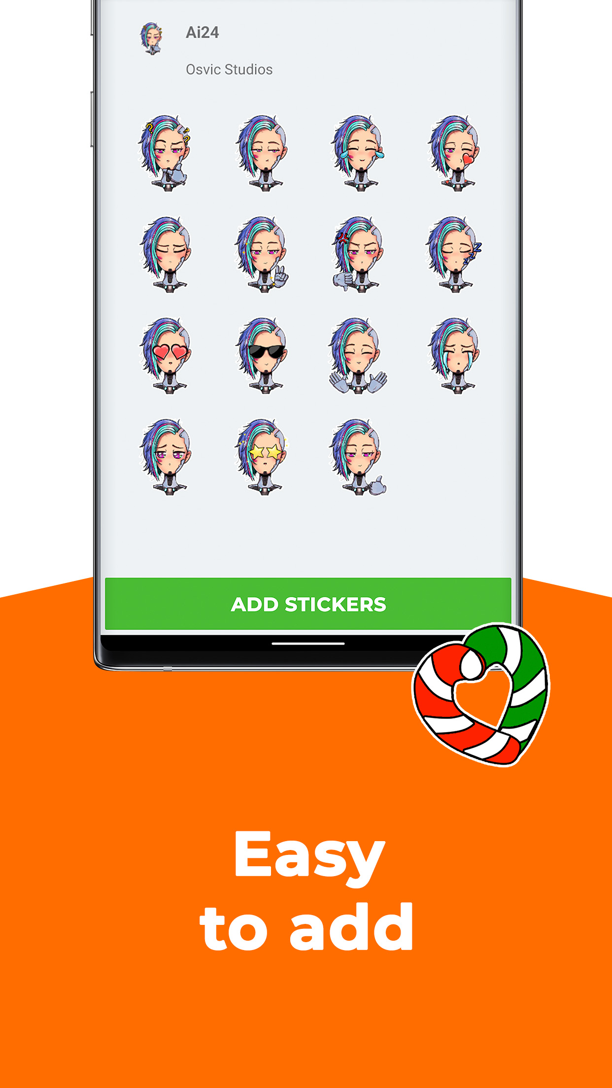 اسکرین شات 3 برنامه FF Stickers for WhatsApp