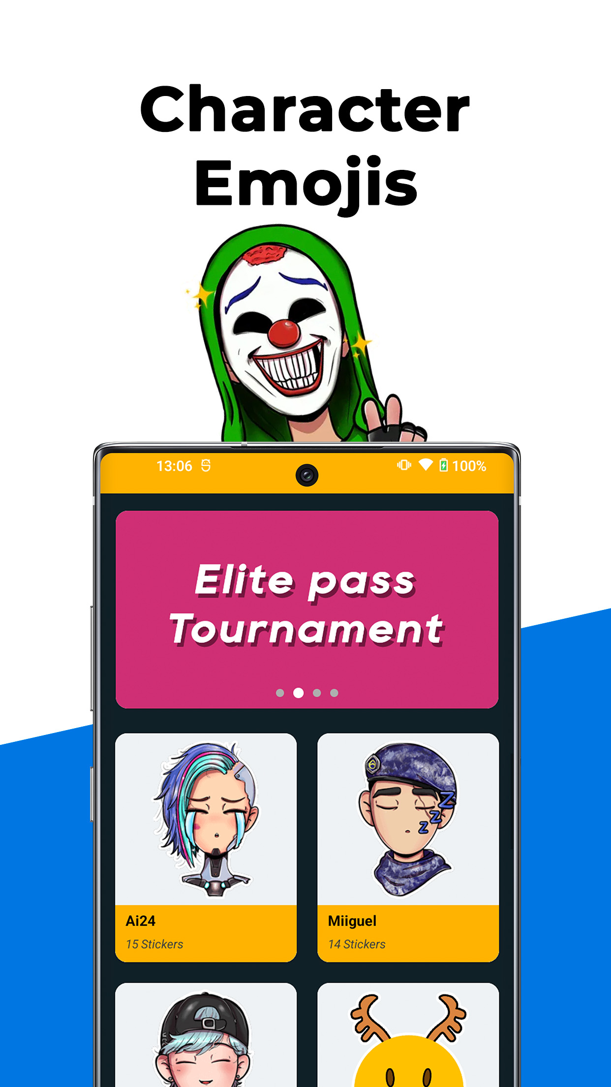 اسکرین شات 2 برنامه FF Stickers for WhatsApp