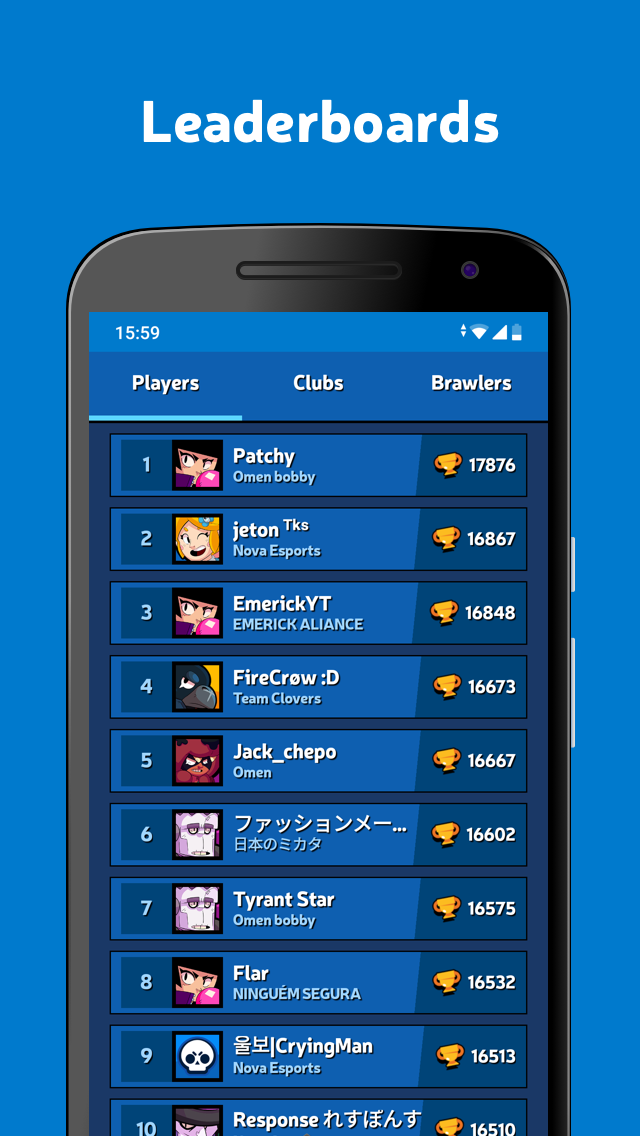 اسکرین شات 7 برنامه Brawl Stats for Brawl Stars