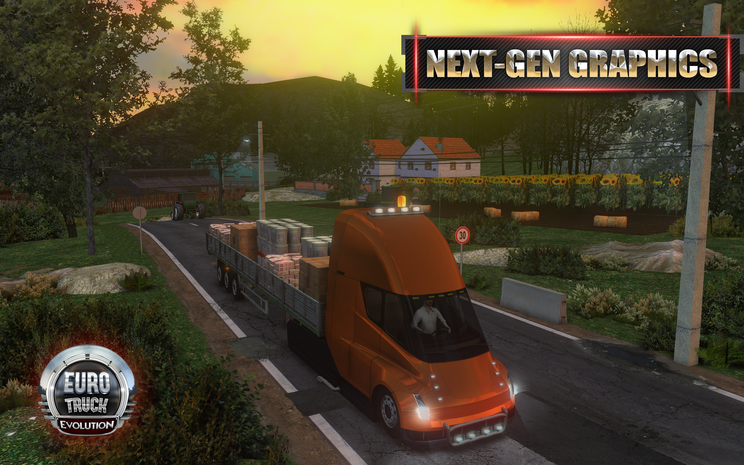 اسکرین شات 1 بازی یورو تراک - Euro Truck Evolution (Simulator)