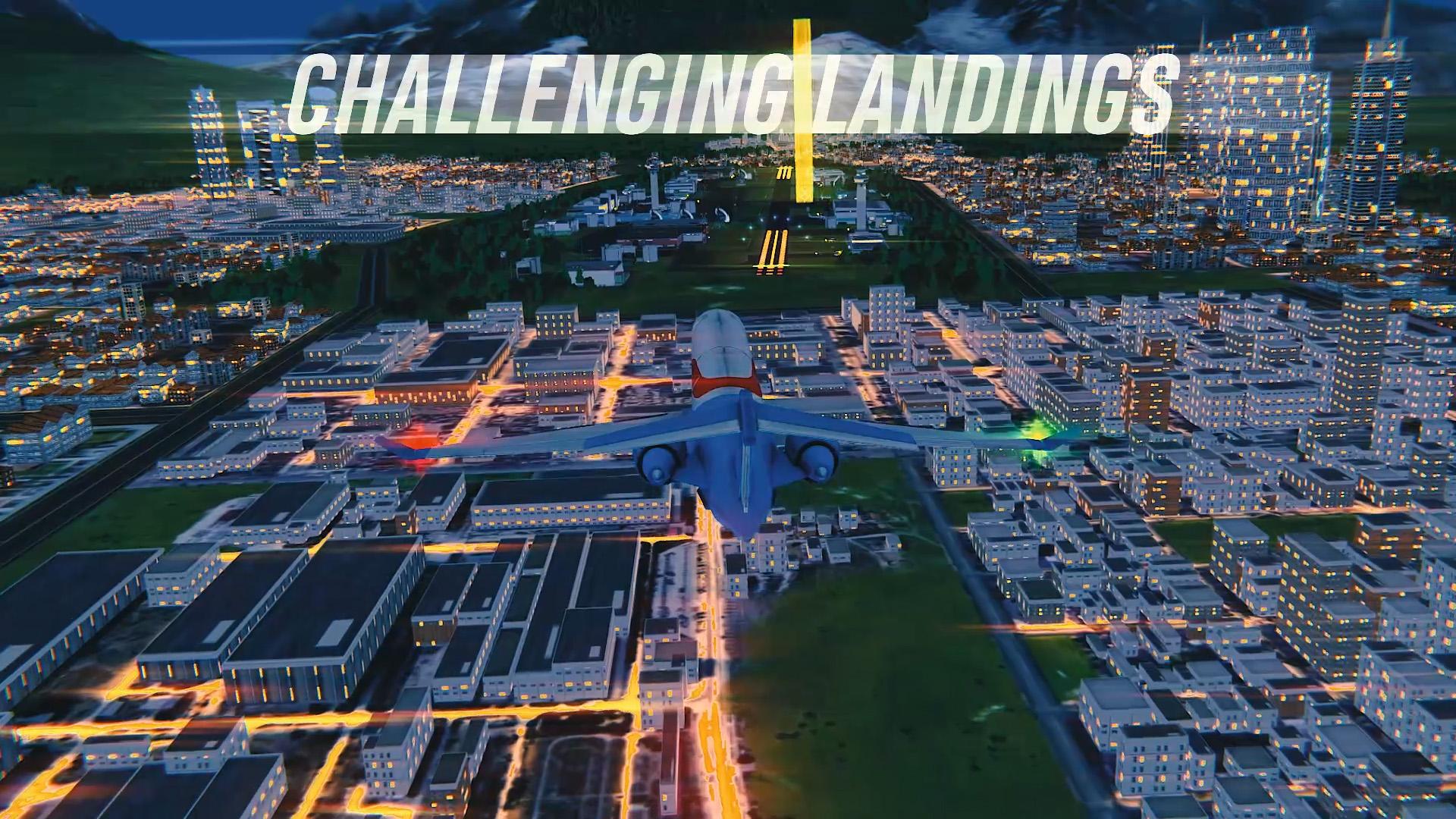اسکرین شات 4 بازی Airplane Flight Simulator