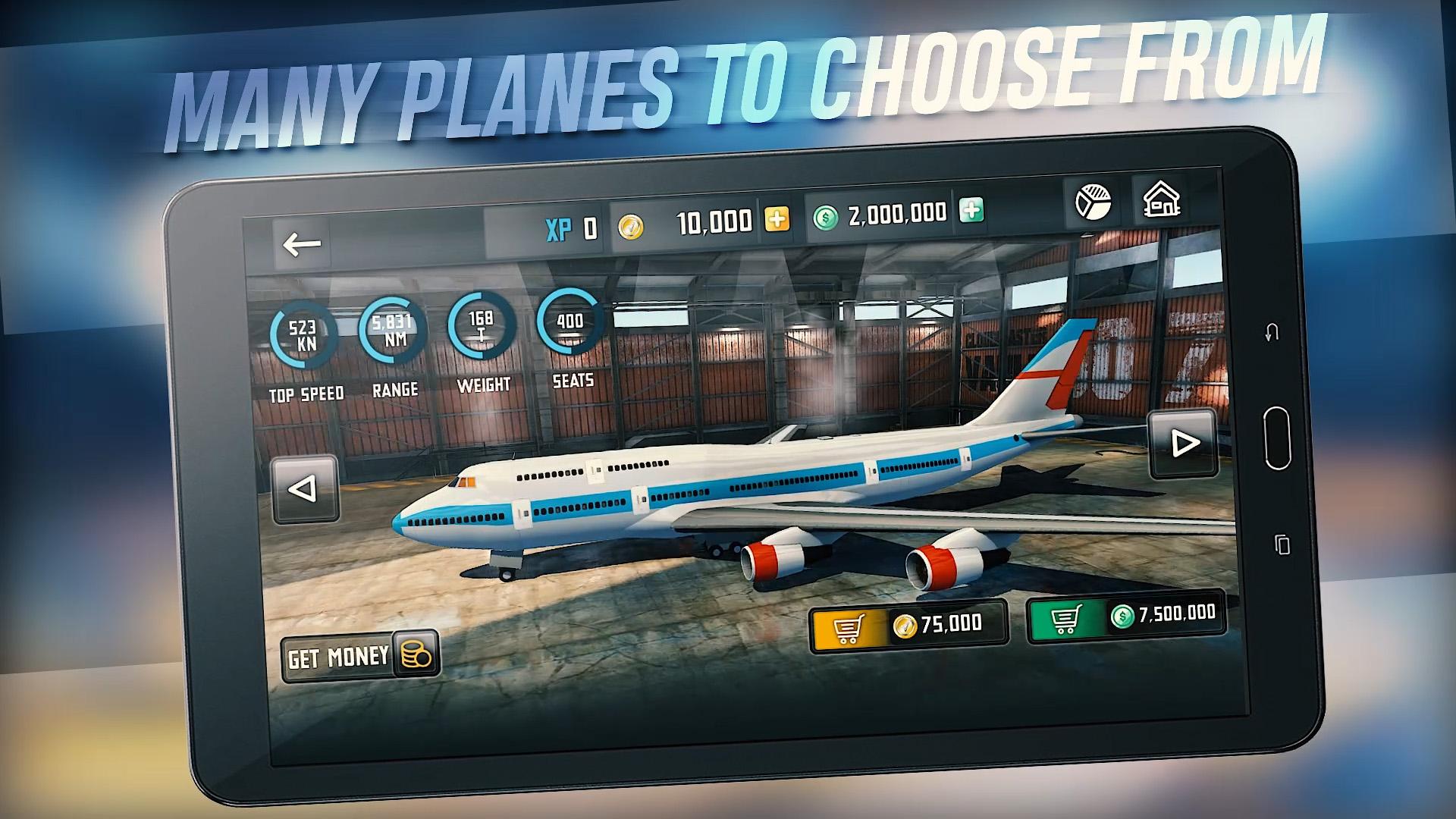 اسکرین شات 1 بازی Airplane Flight Simulator