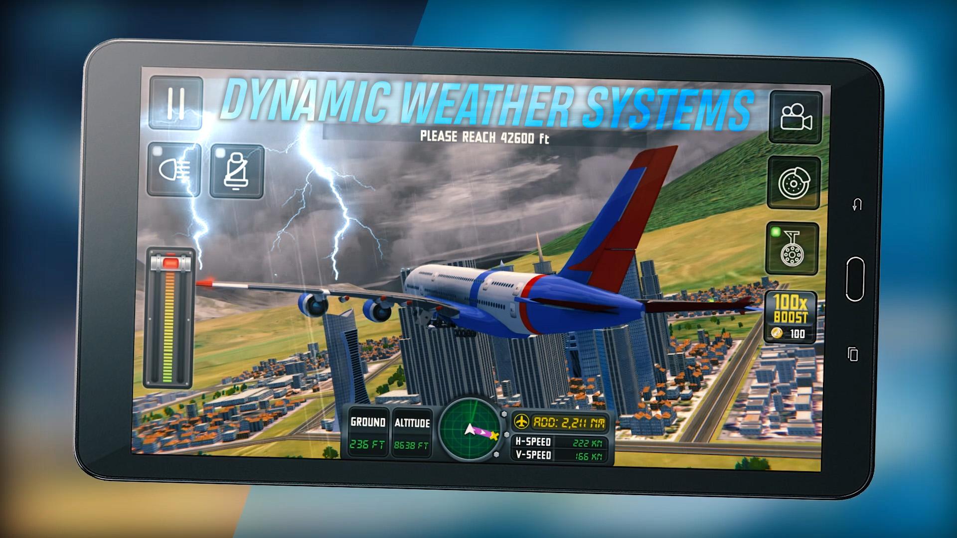 اسکرین شات 6 بازی Airplane Flight Simulator