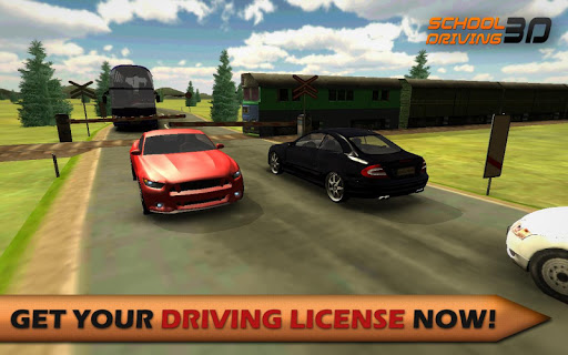 اسکرین شات 1 بازی School Driving 3D