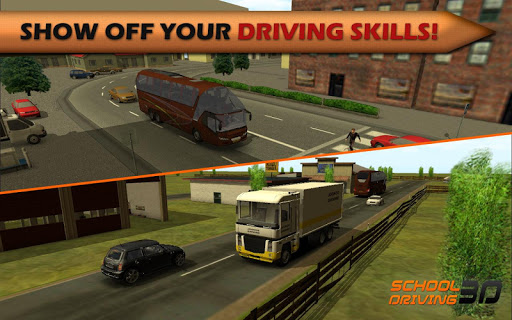 اسکرین شات 5 بازی School Driving 3D