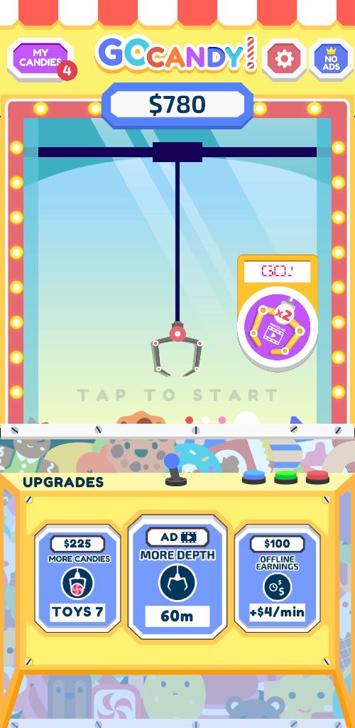 اسکرین شات 2 بازی Go Candy!