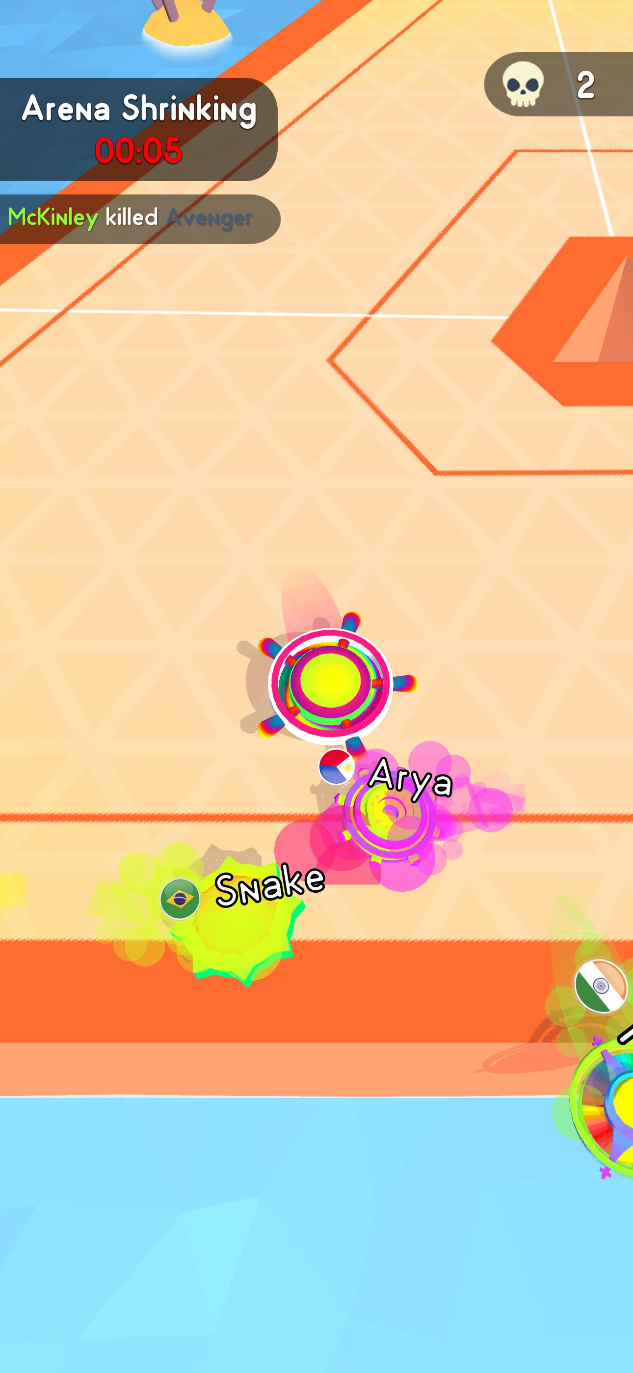 اسکرین شات 1 بازی Spinner King.io