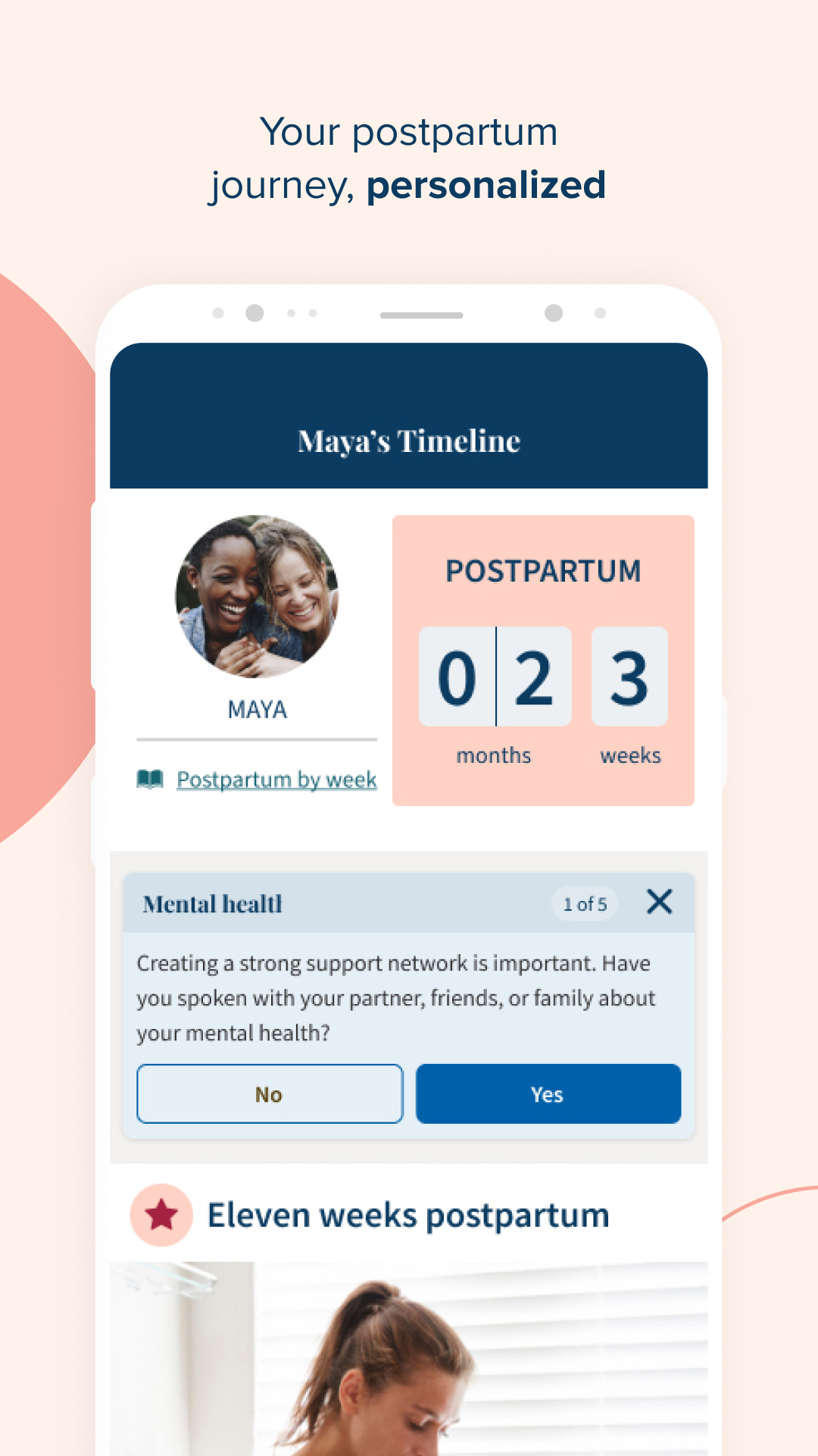 اسکرین شات 5 برنامه Ovia Cycle & Pregnancy Tracker