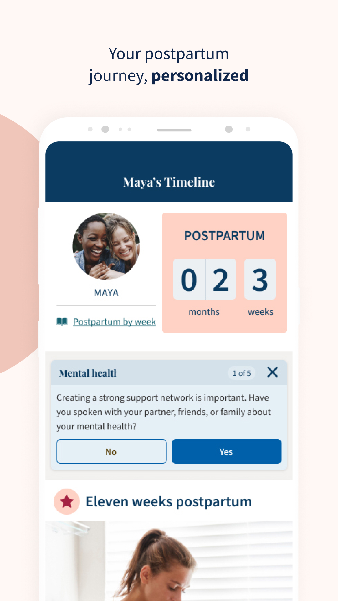 اسکرین شات 5 برنامه Ovia Cycle & Pregnancy Tracker