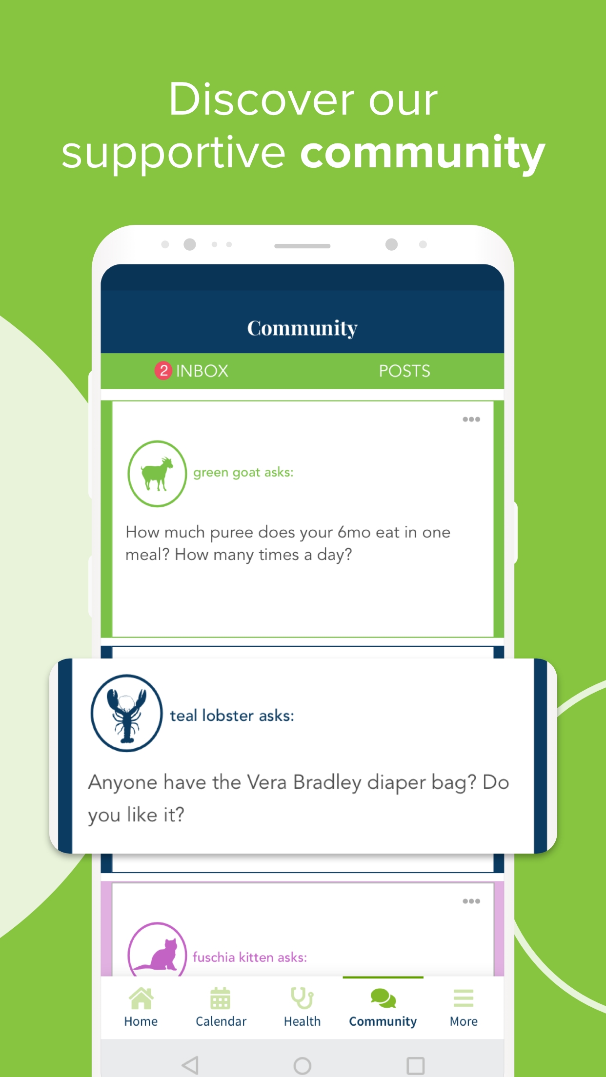 اسکرین شات 8 برنامه Ovia Parenting & Baby Tracker