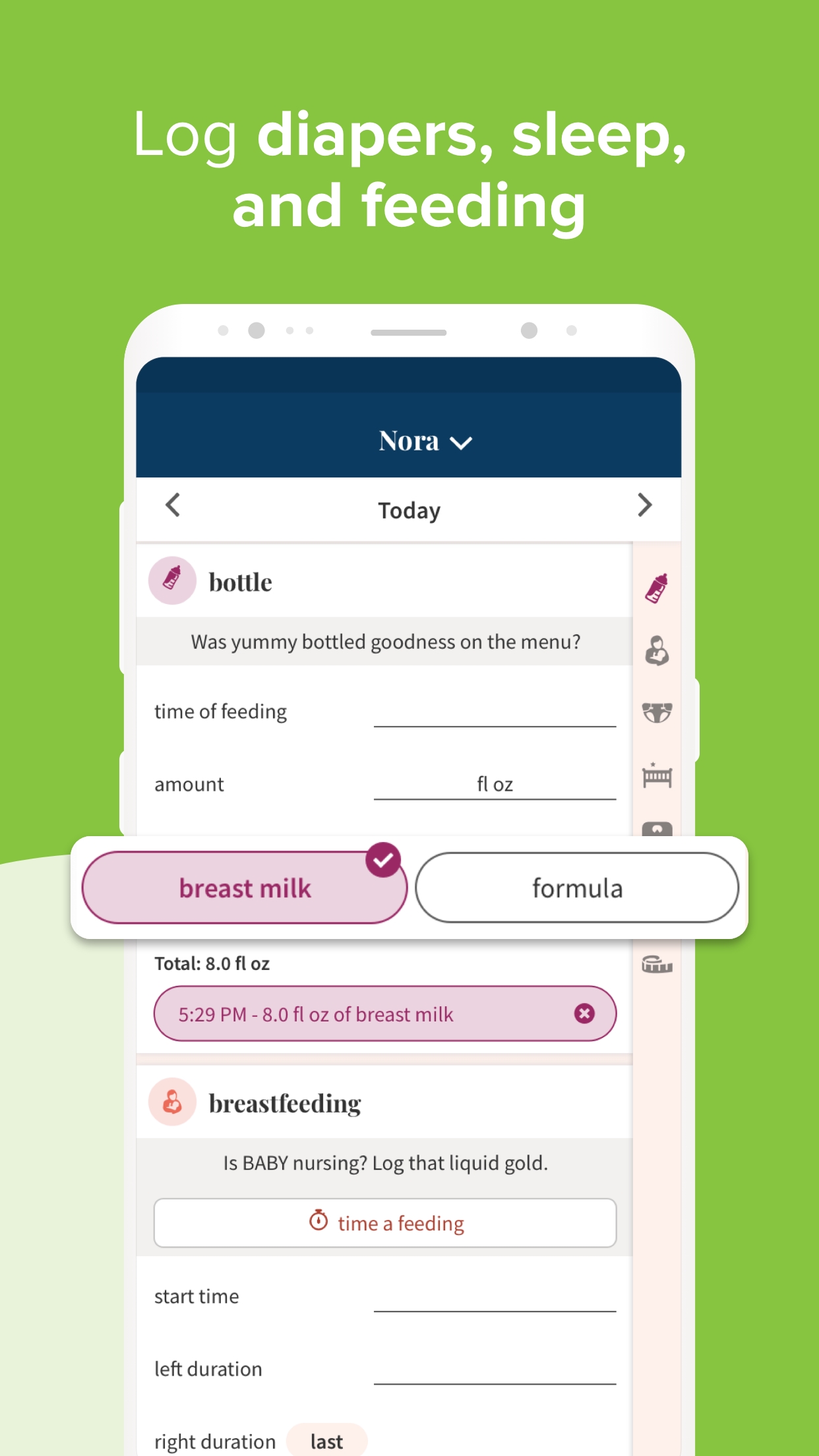 اسکرین شات 3 برنامه Ovia Parenting & Baby Tracker
