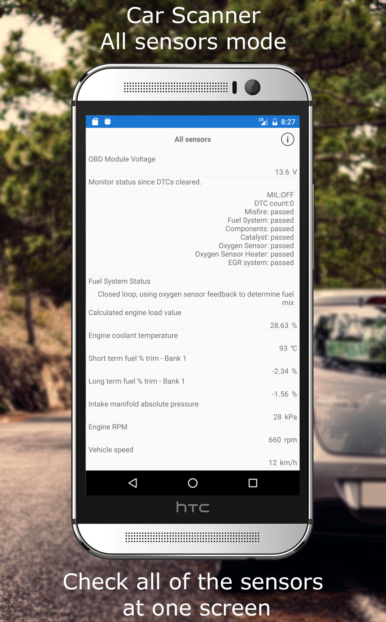 اسکرین شات 3 برنامه Car Scanner ELM OBD2
