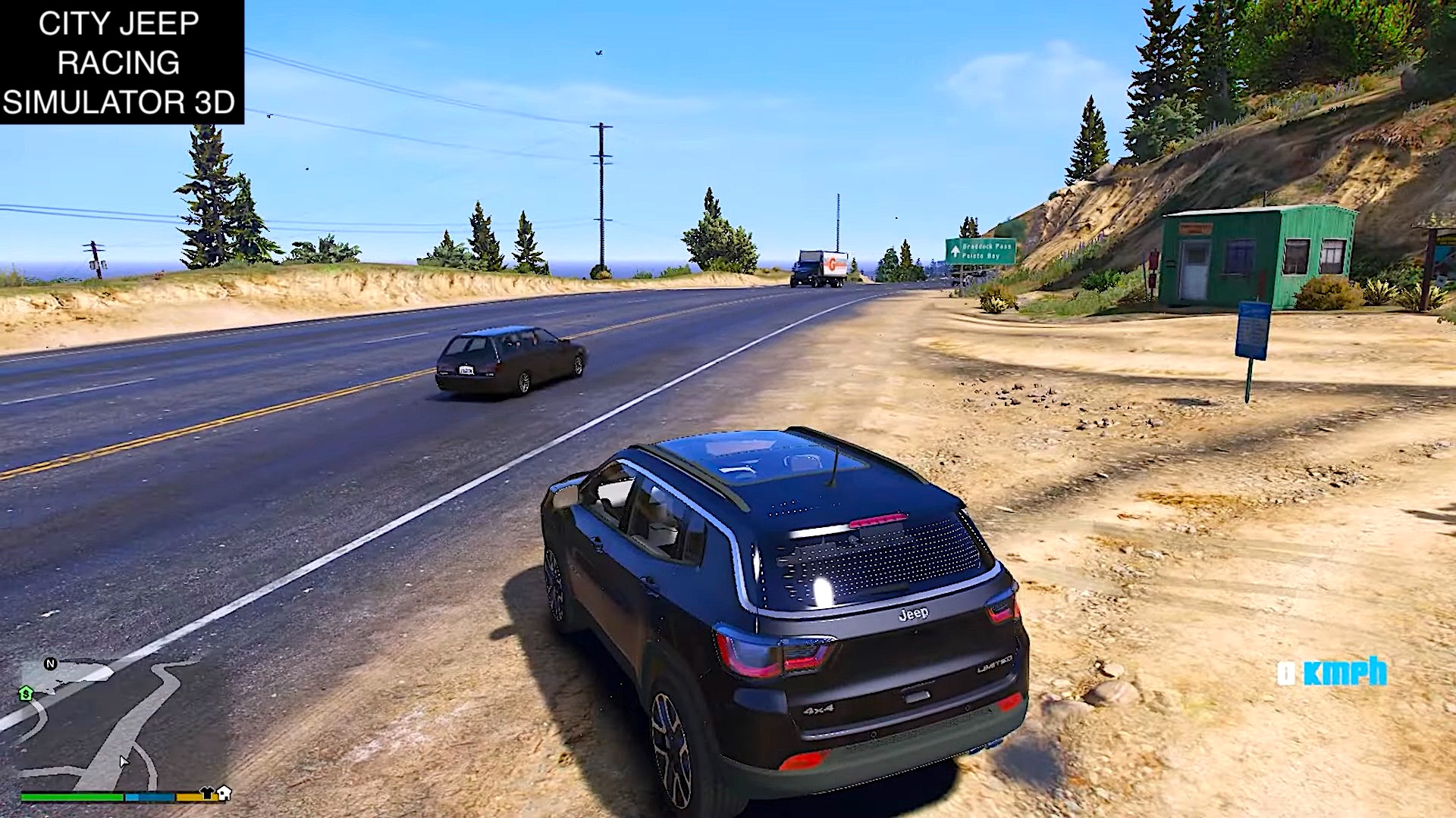 اسکرین شات 3 بازی Offroad Jeep Hill Driving 3d