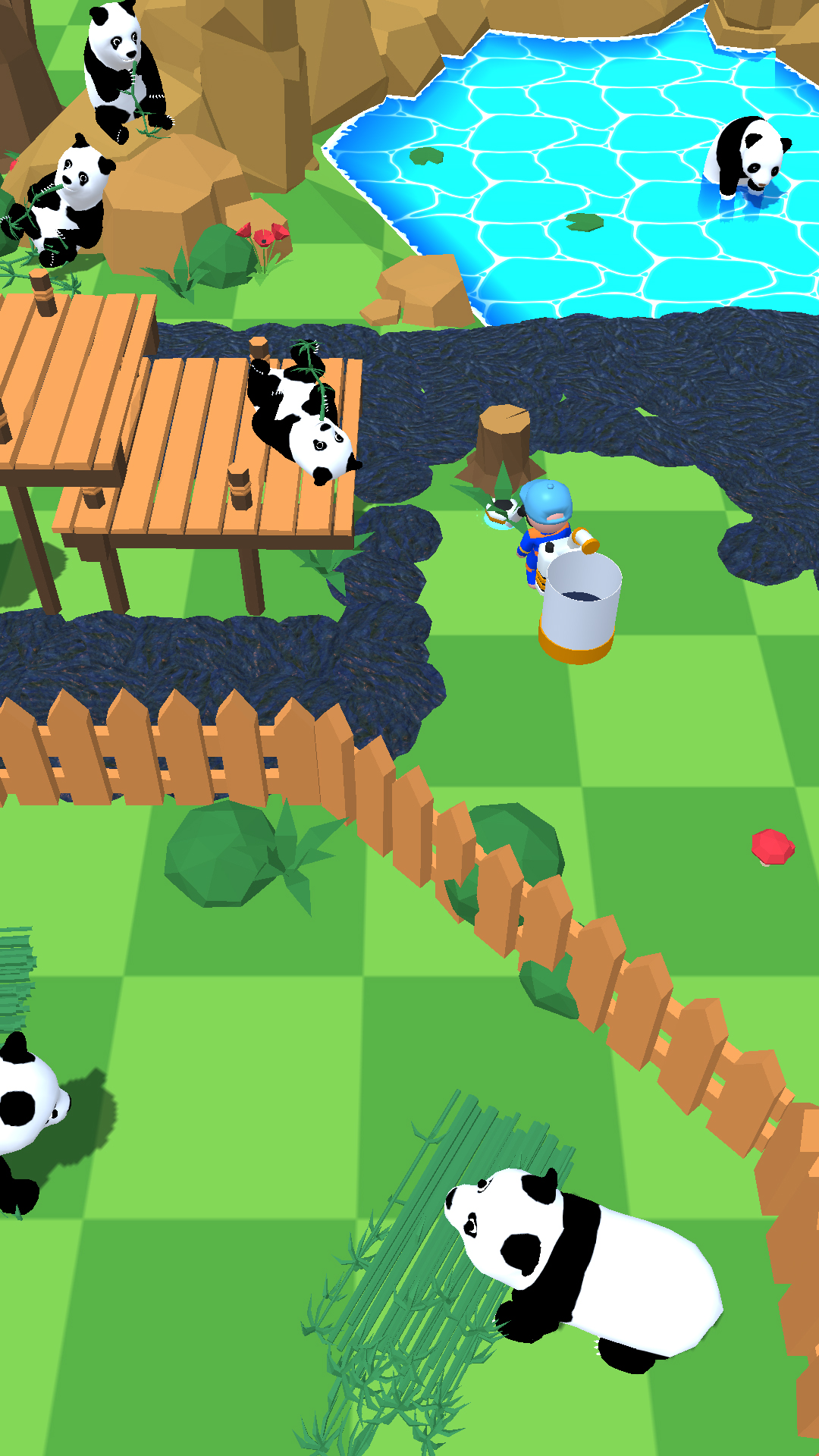 اسکرین شات 4 بازی Zoo Clean - Power Washer