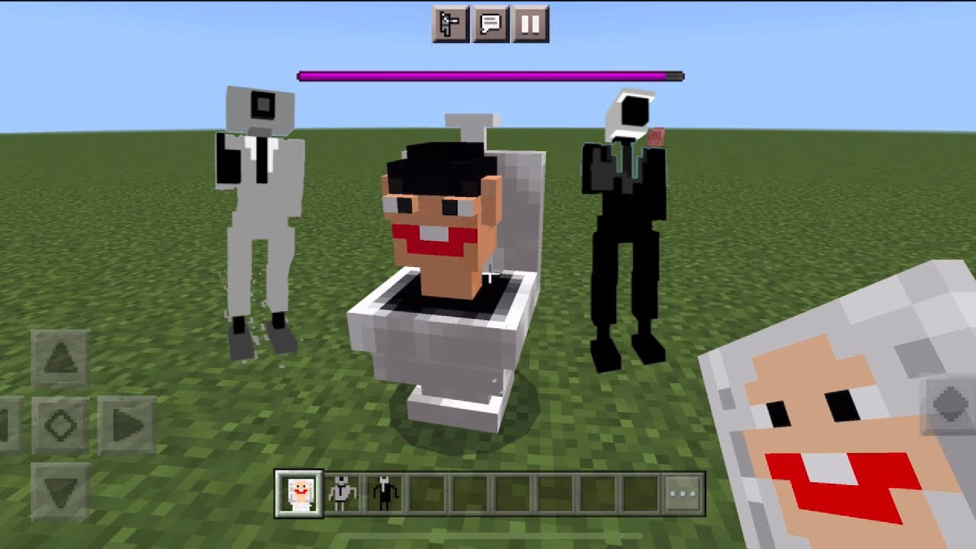 اسکرین شات 4 برنامه Toilet mods for Minecraft PE