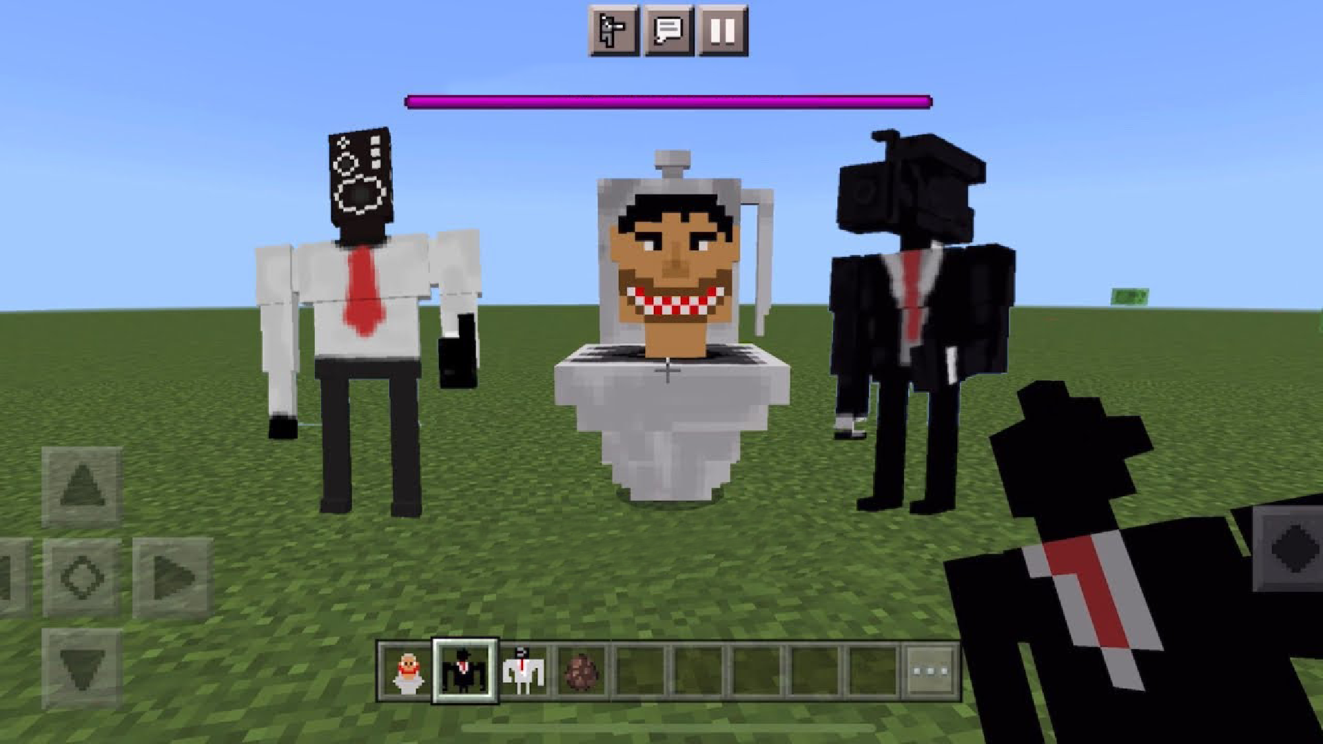 اسکرین شات 1 برنامه Toilet mods for Minecraft PE