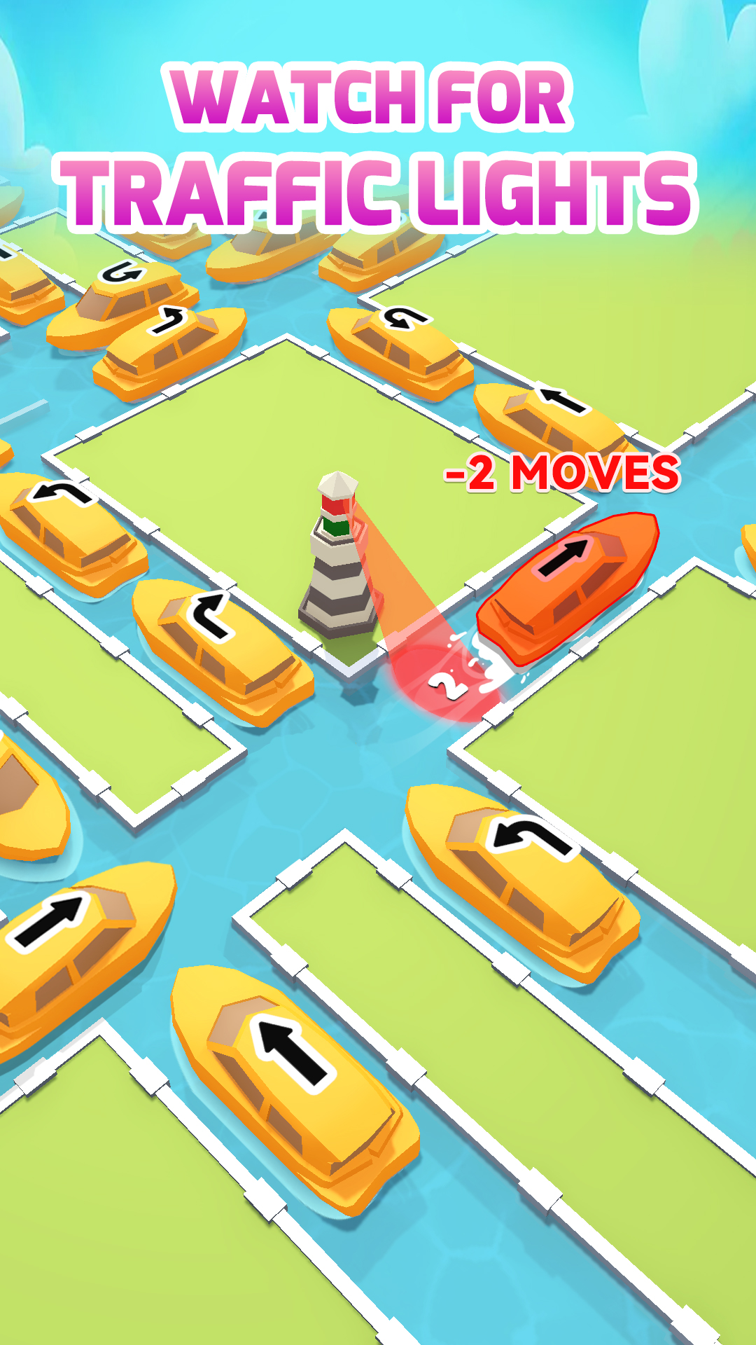 اسکرین شات 3 بازی Canal Jam:Traffic Escape