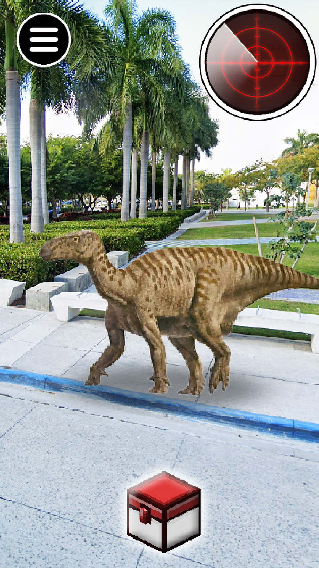 اسکرین شات بازی Pocket Dinosaur AR GO 2