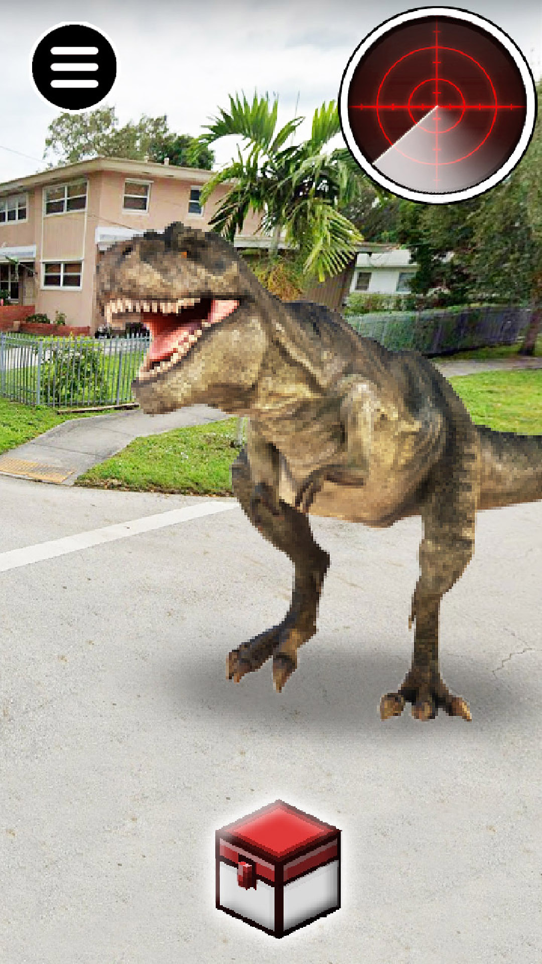 اسکرین شات بازی Pocket Dinosaur AR GO 4