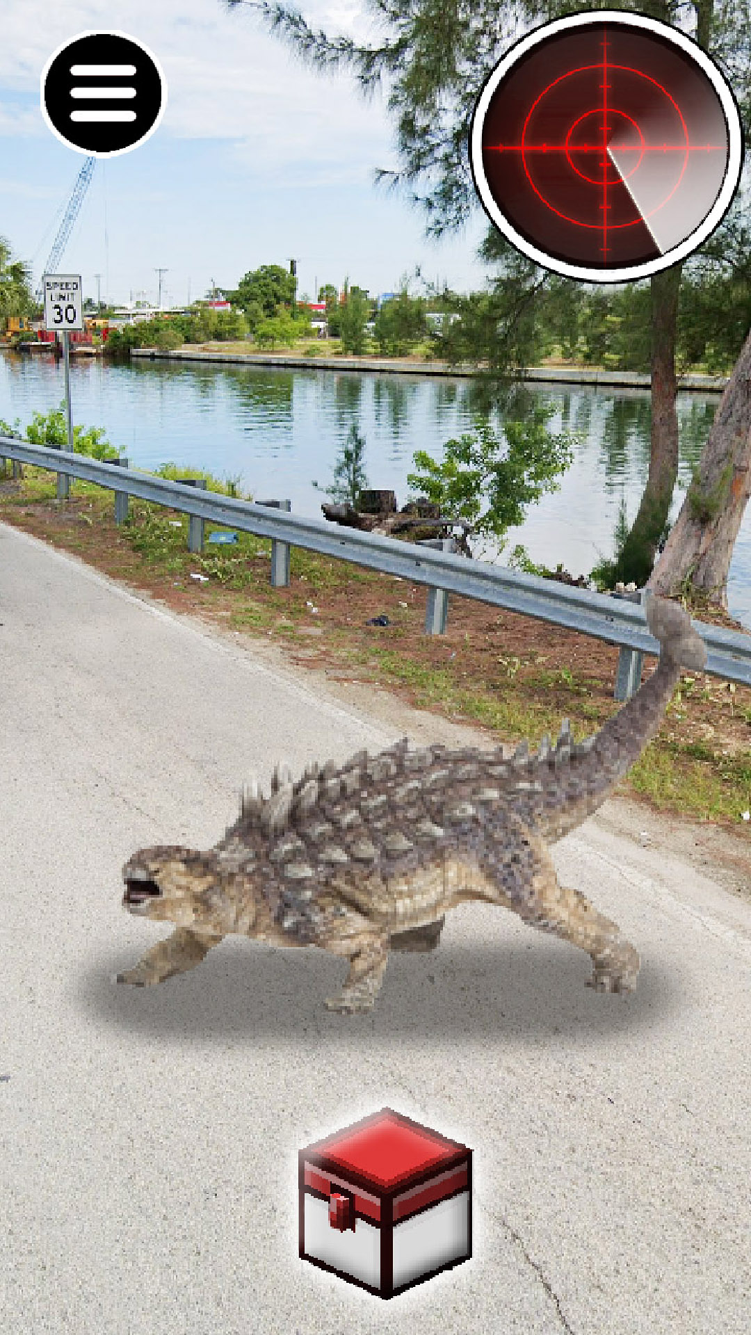 اسکرین شات بازی Pocket Dinosaur AR GO 3
