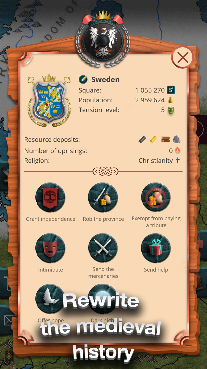 اسکرین شات 4 بازی Europe 1784 Military strategy