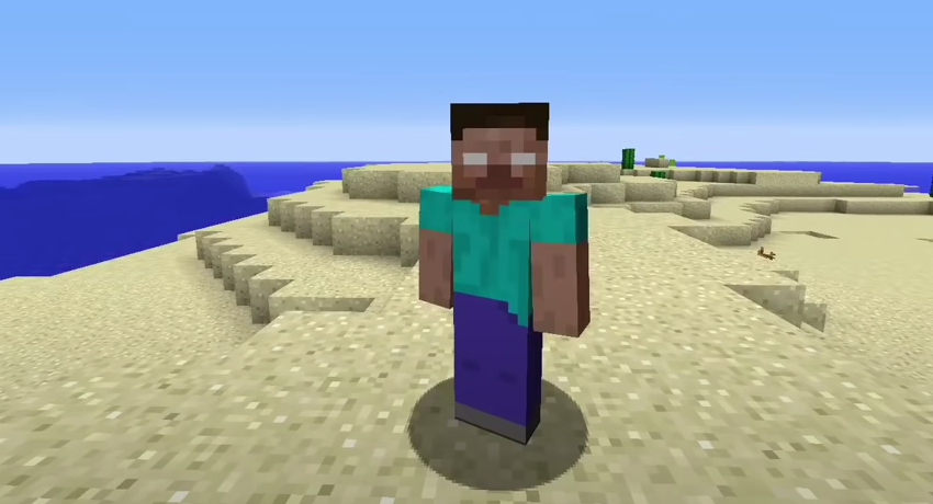 اسکرین شات 1 برنامه Herobrine Mod for Minecraft PE