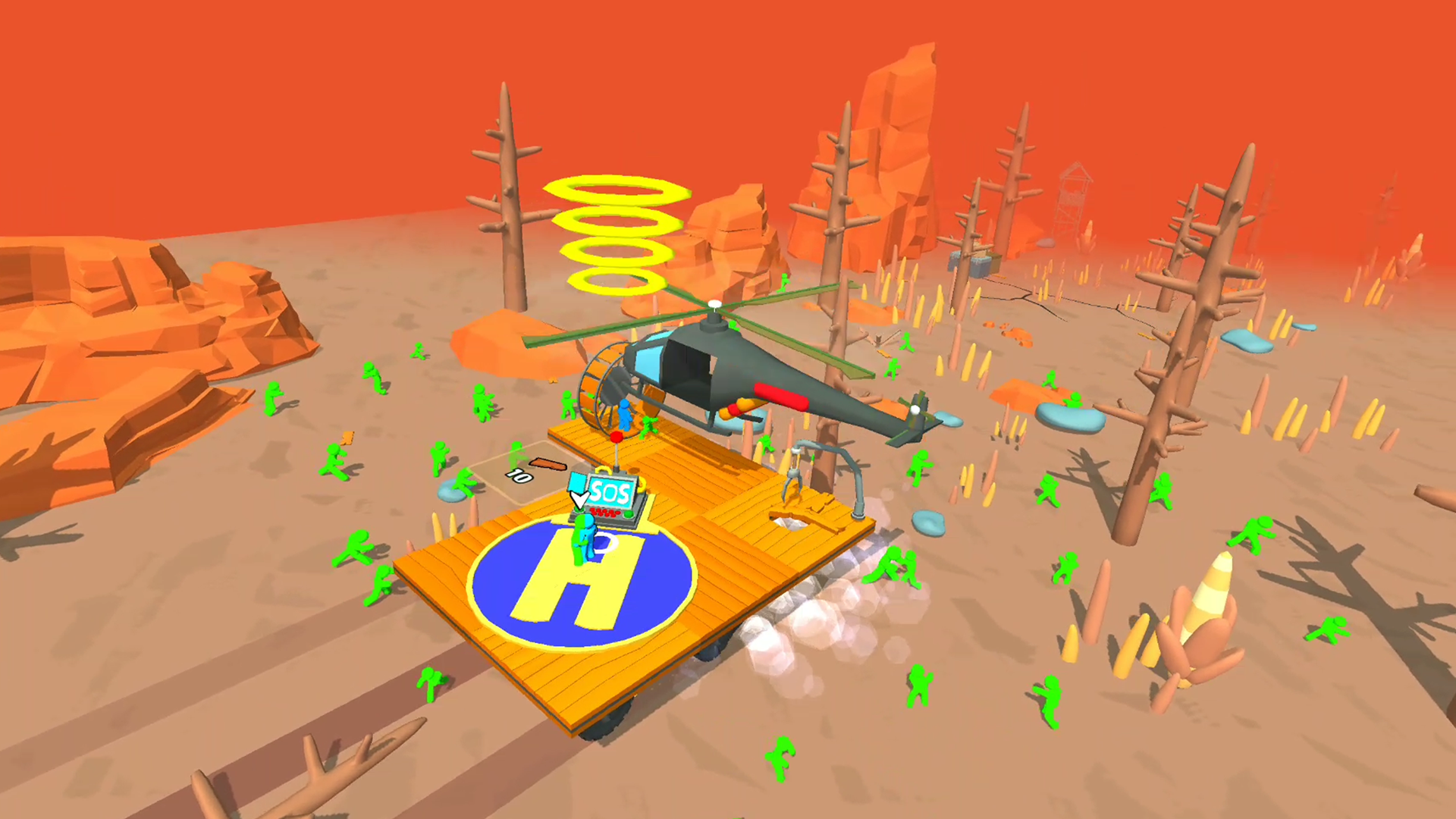 اسکرین شات 7 بازی Zombie Raft