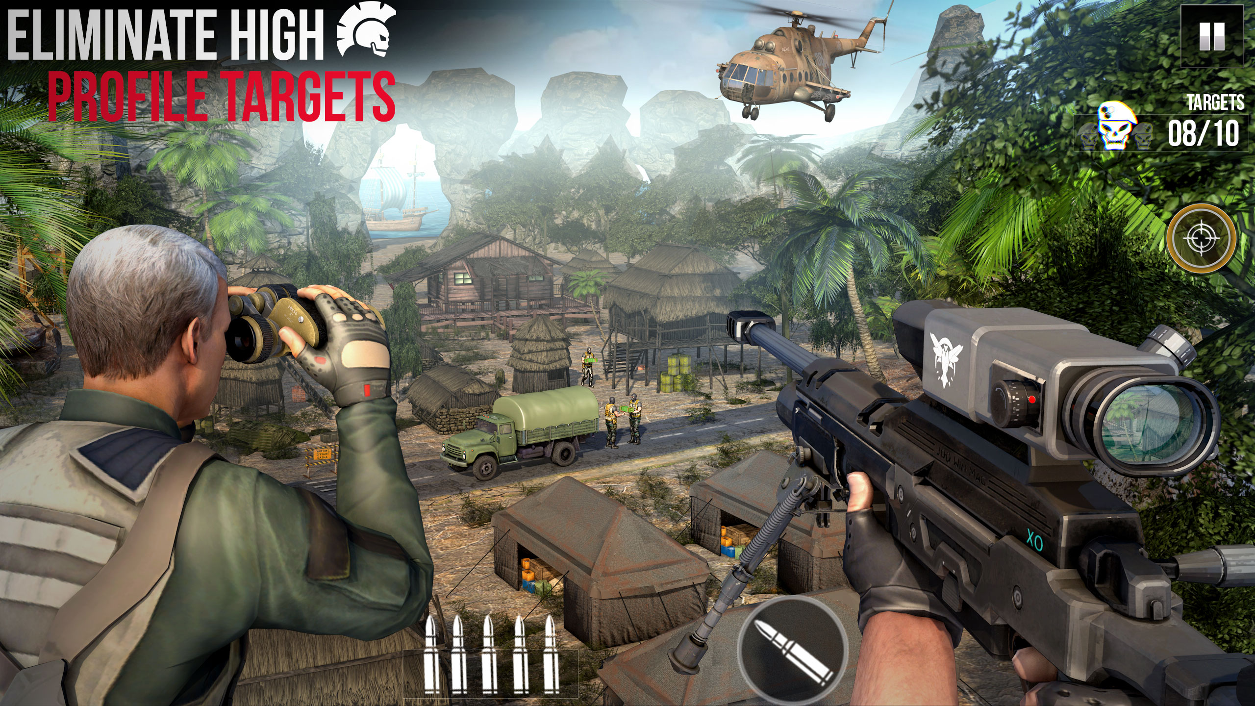 اسکرین شات 1 بازی Anti-terrorist Sniper Game 3D