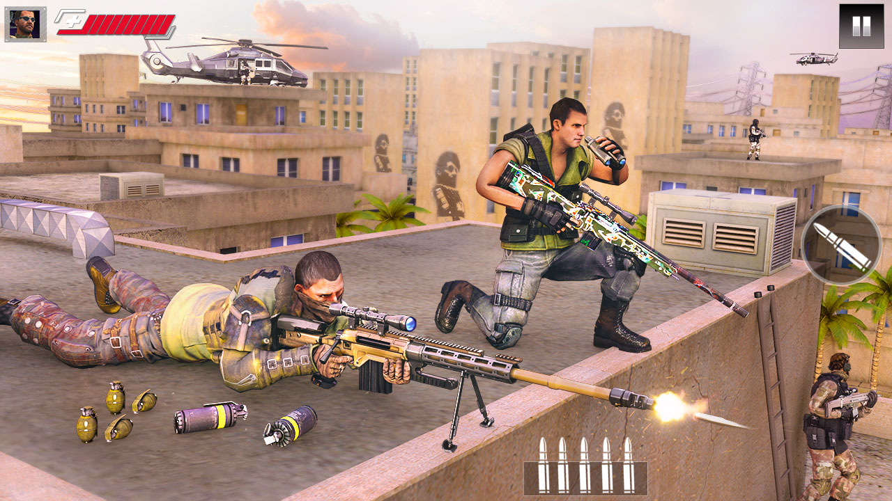 اسکرین شات 4 بازی Anti-terrorist Sniper Game 3D