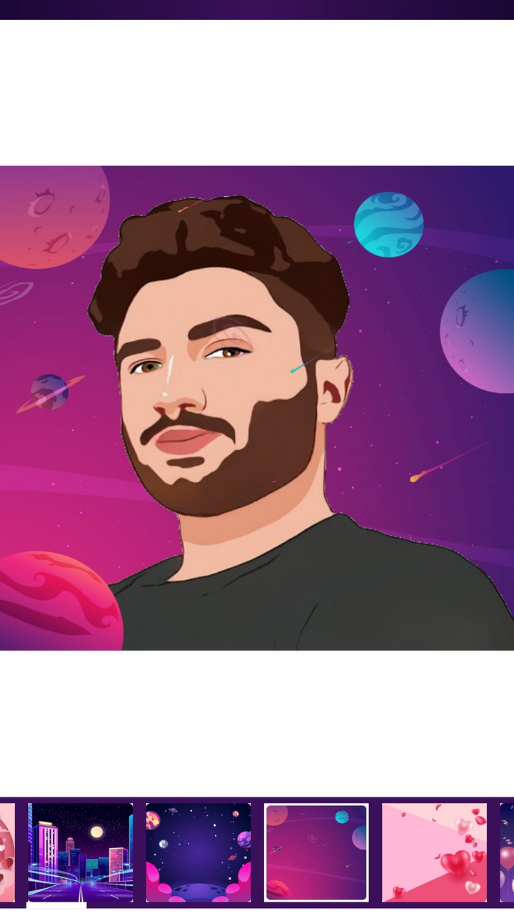 اسکرین شات 3 برنامه کارتونی کردن عکس حرفه ای