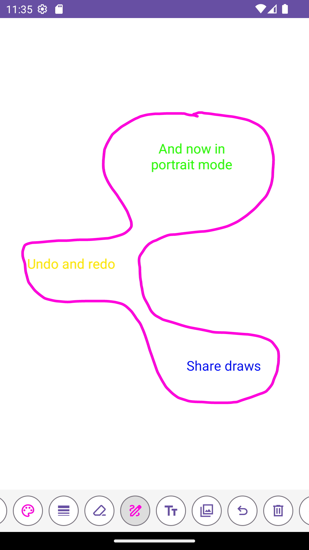 اسکرین شات 4 برنامه German Lucas' Whiteboard