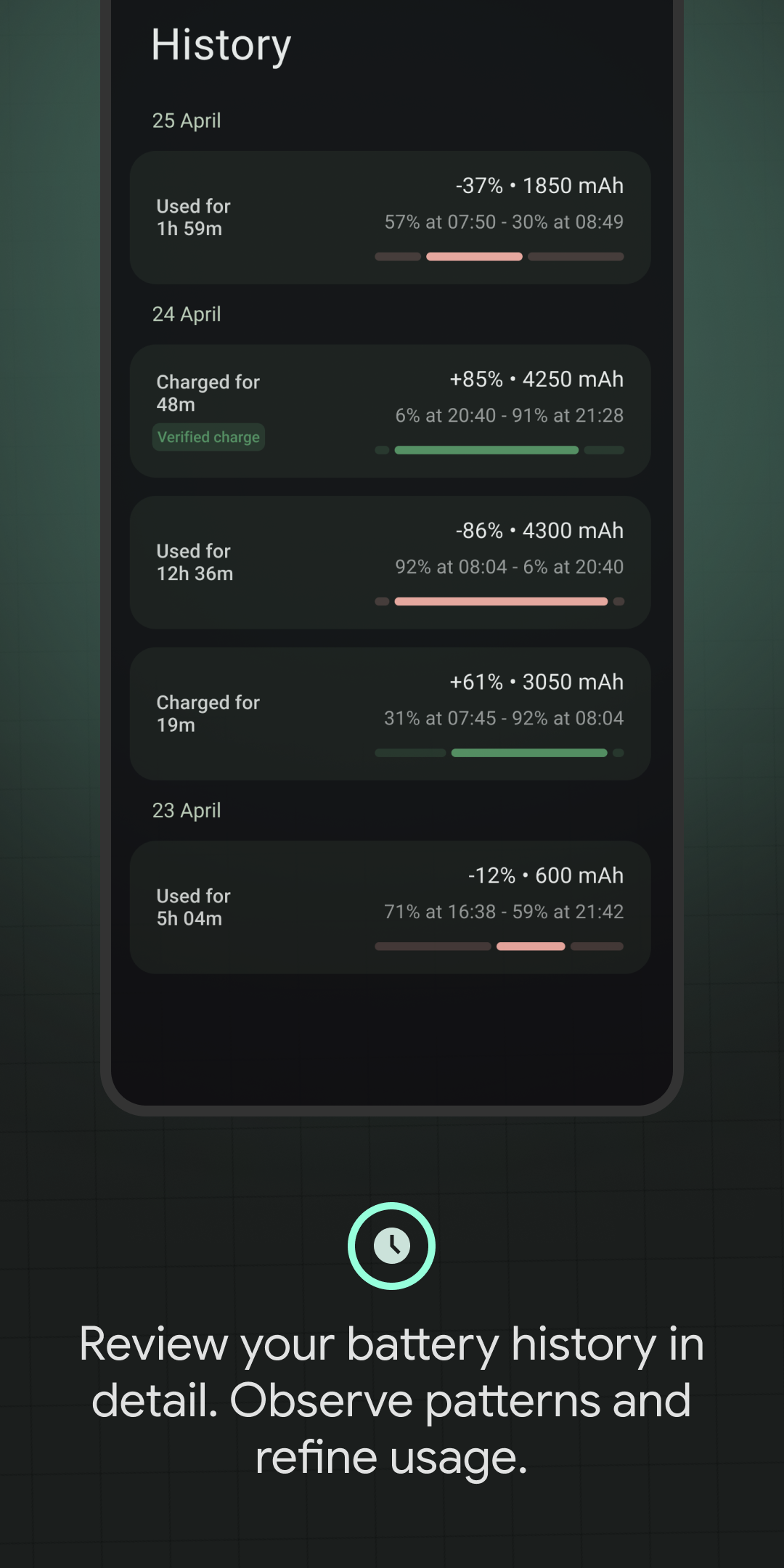اسکرین شات 7 برنامه Battery Guru: Battery Info