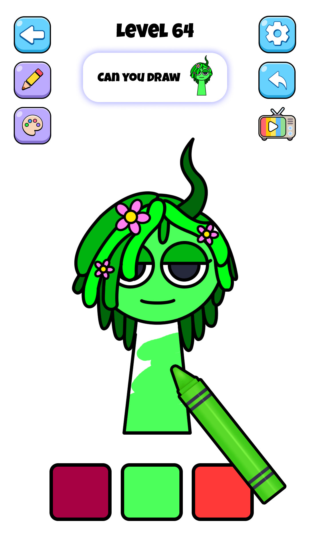 اسکرین شات 3 برنامه Color Monster: Paint the Beat