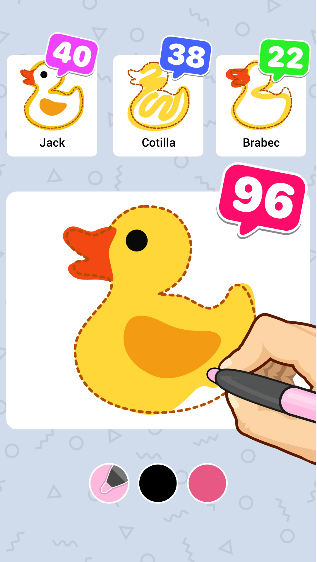 اسکرین شات 2 بازی Perfect Draw: Drawing contest