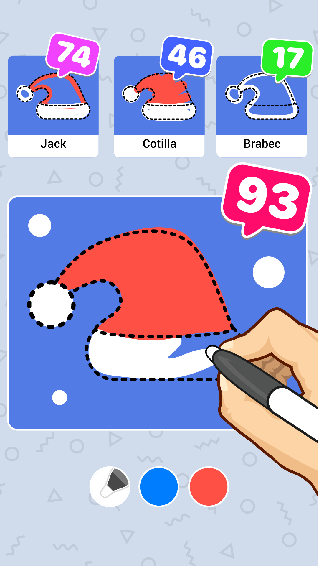 اسکرین شات 1 بازی Perfect Draw: Drawing contest