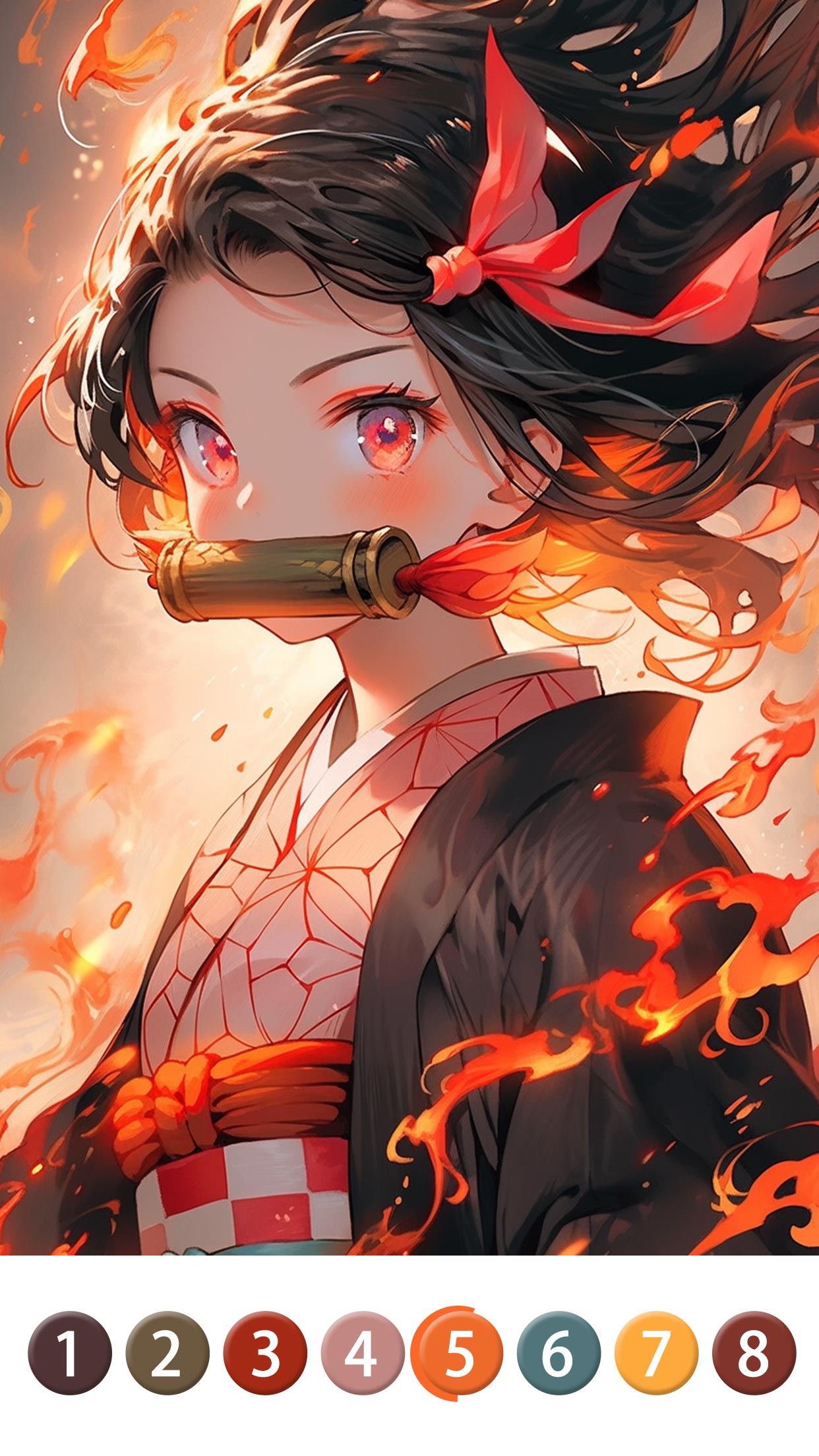 اسکرین شات 1 بازی Painting Book - Anime Color