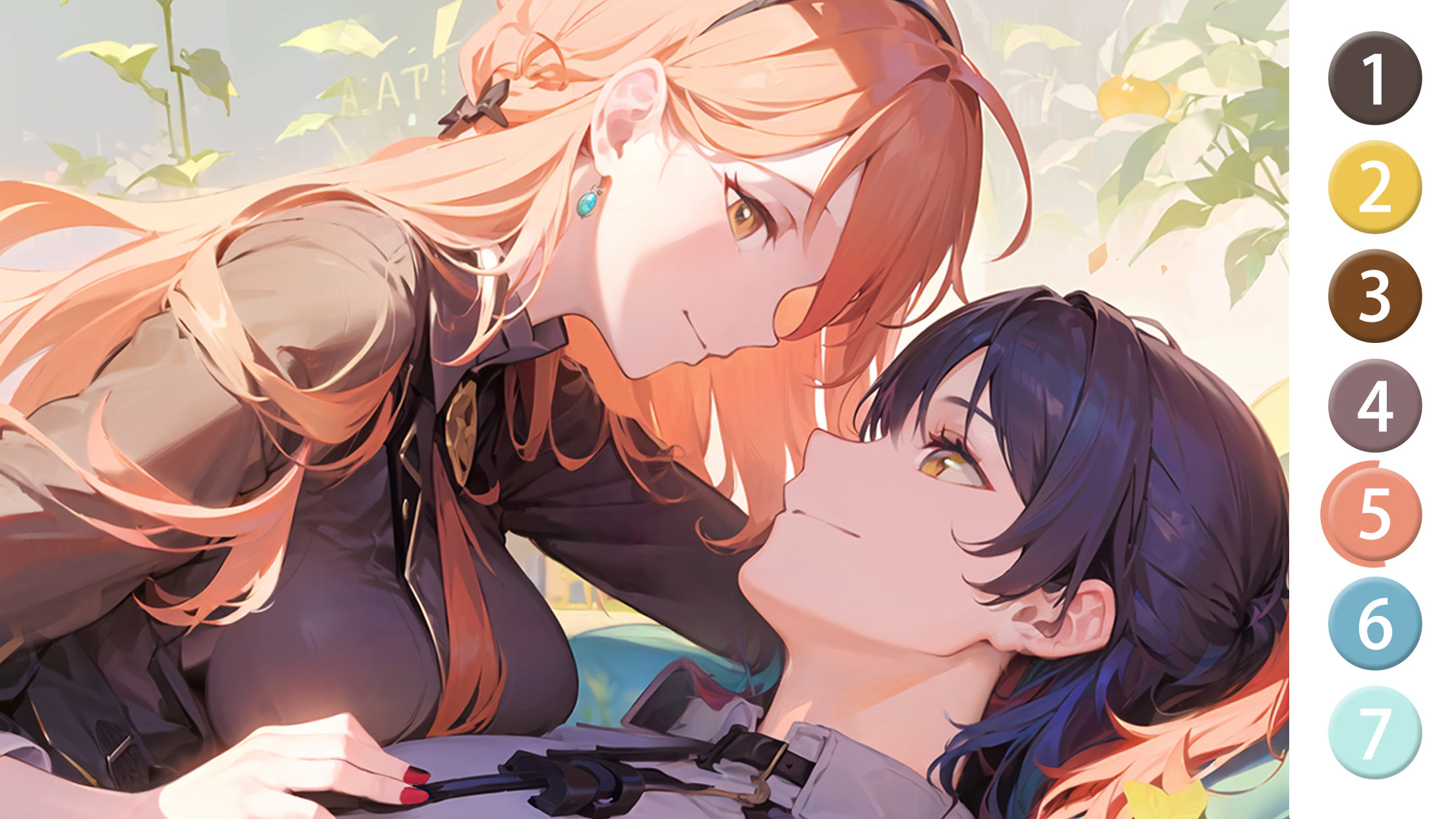 اسکرین شات 7 بازی Painting Book - Anime Color